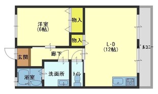 ファミリーハイツＫの物件間取画像